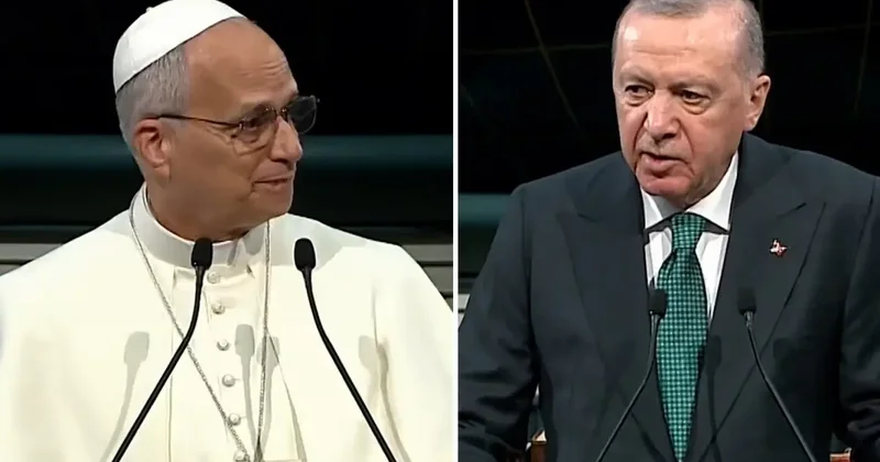 Ortak basın toplantısına Papa 14. Leo nun sözleri damga vurdu: Türkler harika bir geçmişe sahip