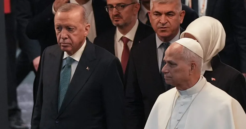 Erdoğan dan Papa ya: Ziyaretiniz her bakımdan çok anlamlı