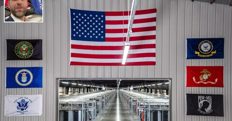 Eric Trump, Bitcoin madencilik tesisini sanal turda tanıttı