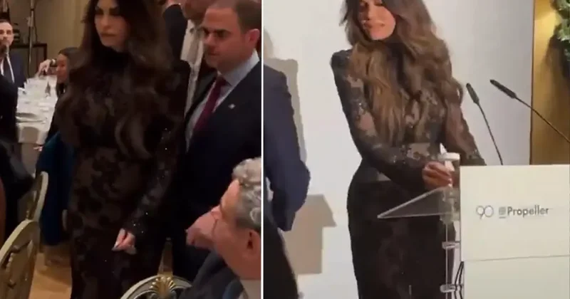 ABD Büyükelçisi Kimberly Guilfoyle, Şükran Günü kutlamalarında kıyafetiyle dikkat çekti