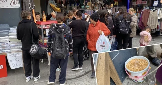 Müşteri çekebilmek ilginç bir yöntem buldu: Her gün 20 kilo dağıtıyor! Bu işin bize aylık maliyeti yaklaşık 90 bin TL