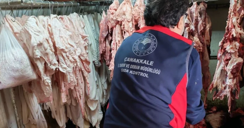 Halk sağlığıyla oynayanlara baskın: 5,4 ton et ürünü imha edildi