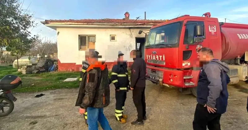 Babaeski de Kadın, Eşini ve Partnerini Yaktı