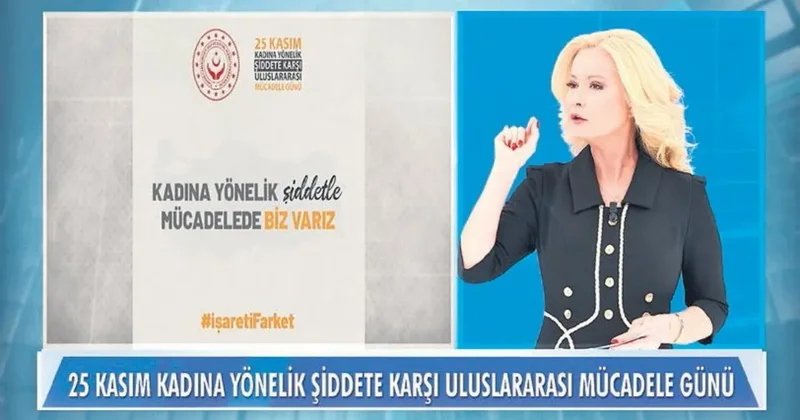 Atv ekranında kadına şiddete HAYIR