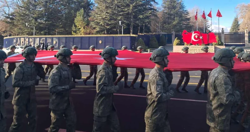 Atatürk’ün Ankara’ya gelişinin 106’ncı yılında Atatürk Garnizon Koşusu yapıldı