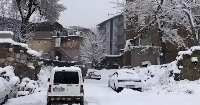 Bitlis’te kar ulaşımı vurdu: 180 yerleşim yerine yol kapandı VİDEO İZLE