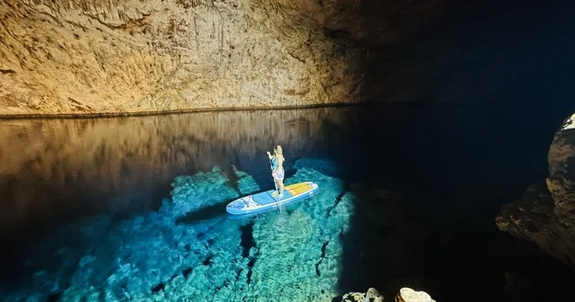 Şahika Ercümen in de daldığı Aynalıgöl Mağarası, bu yıl 60 bin ziyaretçiyi ağırladı Mersin Haberleri
