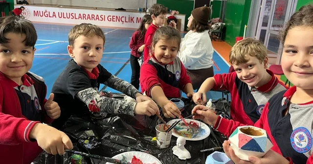 Menteşe de çocuklar geleneksel oyunlarla geleceğe hazırlanıyor Muğla Haberleri