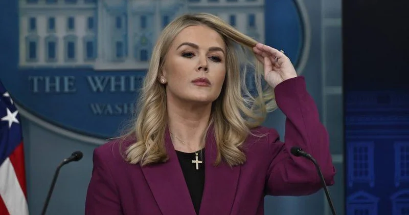 En genç Beyaz Saray sözcüsü Leavitt, çocuk bekliyor Sözcü Gazetesi