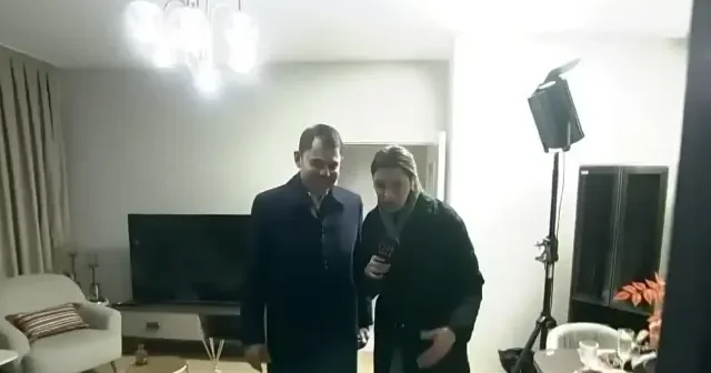 Bakan Kurum asrın inşasında yapılan yeni dairleri tanıttı: İşte depremzede vatandaşların oturacağı evler VİDEO İZLE