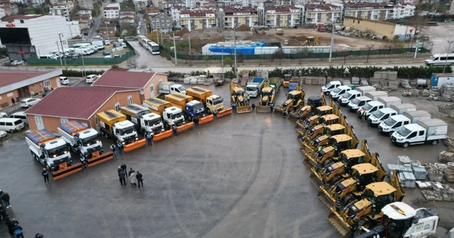 Gebze de kar alarmı: 425 personel ve 73 araçla teyakkuzda Kocaeli Haberleri