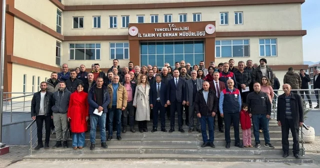 Tunceli de arıcılara yönelik bakım ve hastalıklarla mücadele eğitimi Tunceli Haberleri