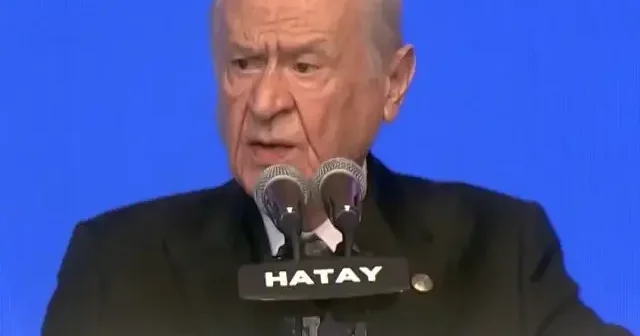 Devlet Bahçeli Hatay dan seslendi: Günümüzün Süleyman ı Cumhurbaşkanımız Erdoğan, Sinan ı Murat Kurum’dur VİDEO İZLE