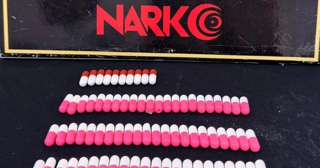 Kırşehir de bir şüpheli üzerinde sentetik hapla yakalandı Kırşehir Haberleri