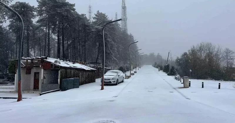 Boztepe beyaz gelinliğini giydi