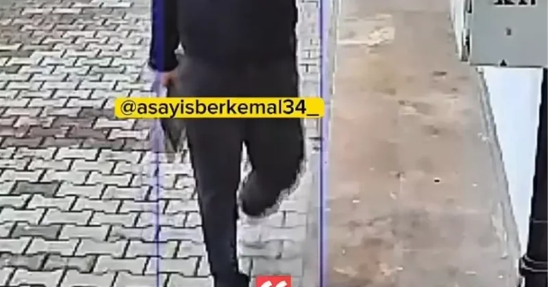 Yardım bahanesiyle girdi, duvarlara rezil yazılar yazdı