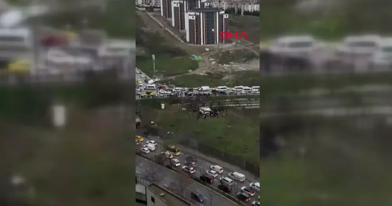 Esenyurt ta işçi servisi şarampole yuvarlandı; 2 ölü 1 i ağır 9 yaralı