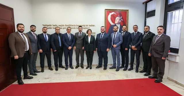 ESMİAD dan Eskişehir deki belediye başkanlarına ziyaret Eskişehir Haberleri