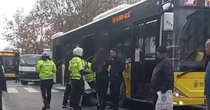 Fatih’te İETT otobüsünün çarptığı yaya ağır yaralandı