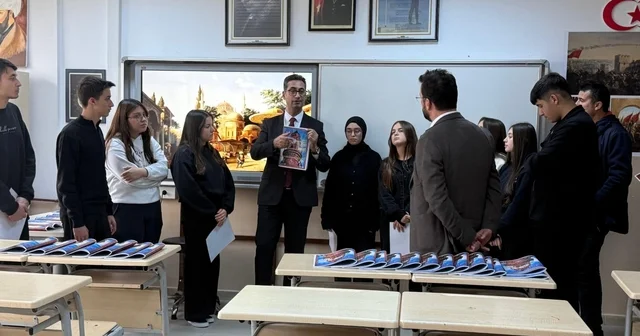 Ladik Şehit Ersan Sancı Anadolu Lisesi öğrencileri dergi çıkardı Samsun Haberleri