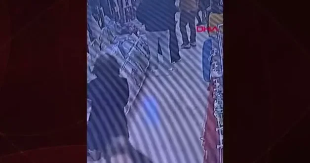 Hapis cezası onanan esnaf polisi karşısında görünce olduğu yere yığıldı