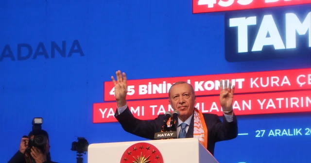Cumhurbaşkanı Erdoğan: Sözlerimizi tutmanın bahtiyarlığıyla aziz milletimizin karşısındayız Hatay Haberleri