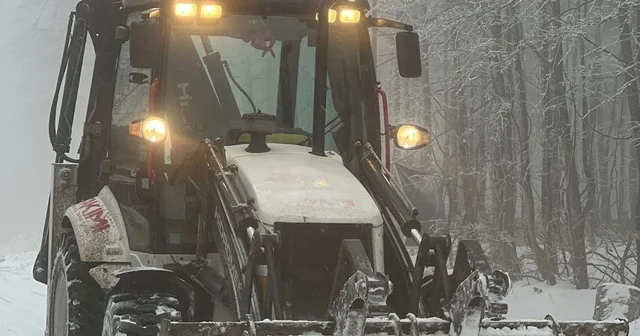 Kocaeli de yüksek kesimlerde kesintisiz kış mesaisi başladı Kocaeli Haberleri