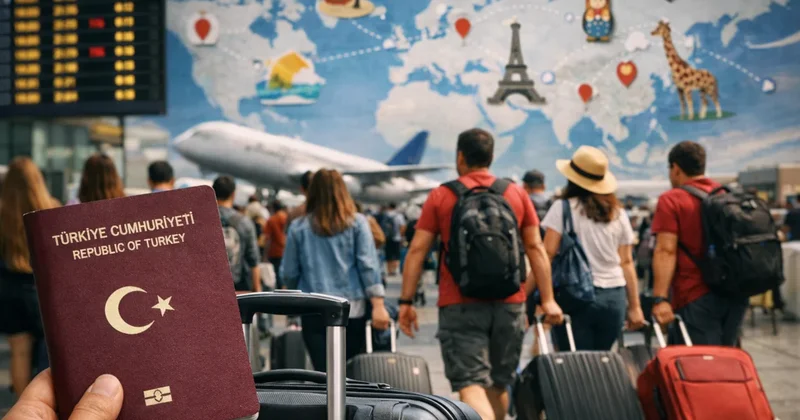 Türkler bavulunu alıp akın akın gidiyor: Vize derdi olmayan ülkeler Sözcü Gazetesi
