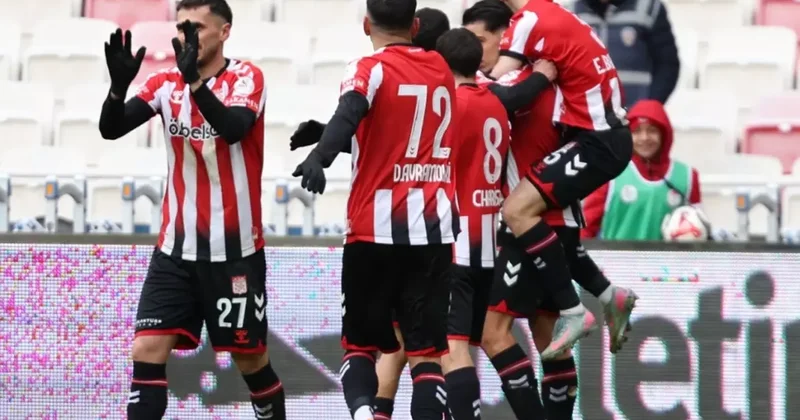 5 derecede kritik 3 puan! Sivasspor galibiyeti hatırladı