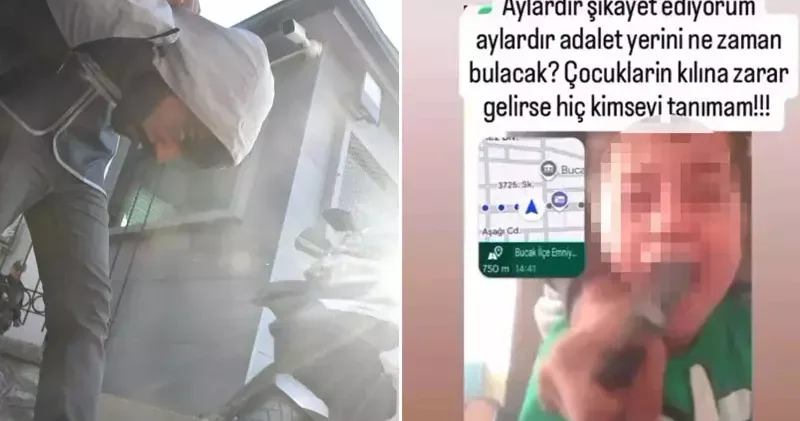 Eşini tehdit edip, çocuklarının boğazına bıçak dayayan sanığın tahliyesi üst mahkemeden döndü