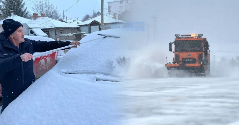 İstanbul da kar yağışı başladı! Beklenenden erken geldi: Türkiye beyaza büründü