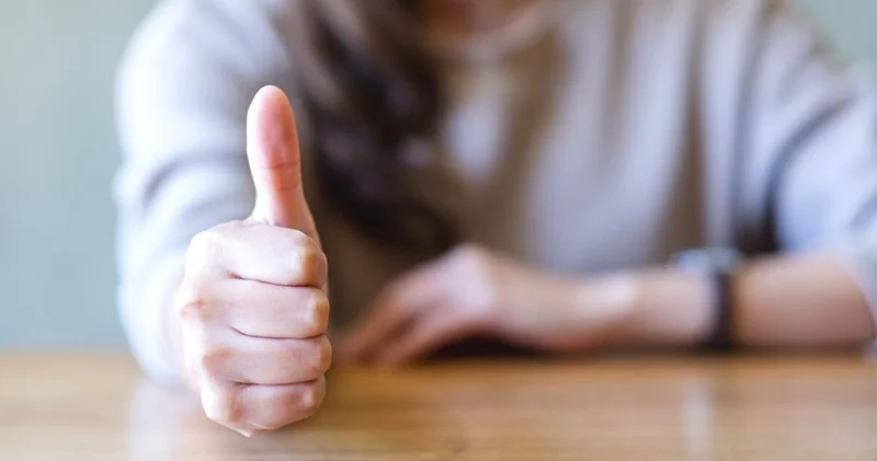 Başparmağınıza üfleyin ve...