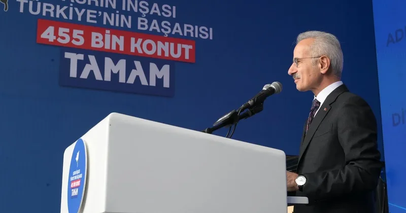 Bakan Uraloğlu ndan Hataylılara müjde: Amanos Tüneli çalışması Mart ayında başlıyor