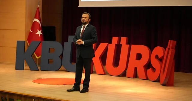 Türkiye Ulusal Ajansı Başkanı Astarcı KBÜ de öğrencilerle buluştu Karabük Haberleri