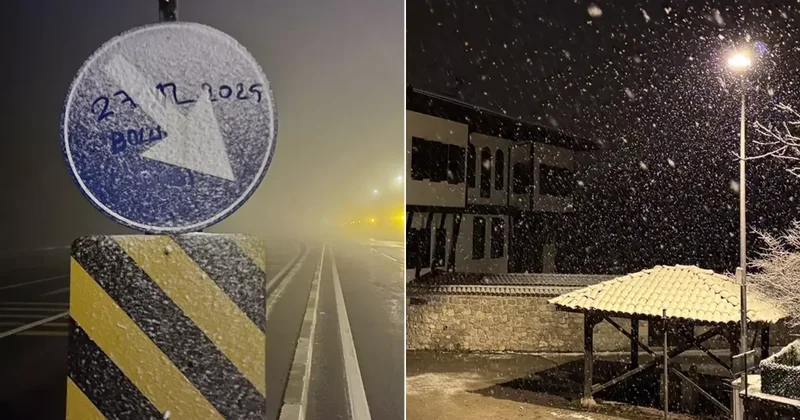 38 ilde sarı ve turuncu kodlu uyarı! İstanbul un yanı başında kar başladı