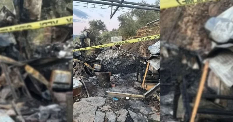 İzmir de çıkan ev yangınında 1 kişi öldü