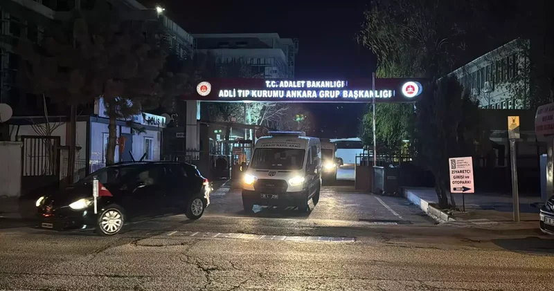 Ankara da düşen uçakta hayatını kaybeden Libya heyetine ait cenazelerin Adli Tıp Kurumu ndaki işlemleri tamamlandı