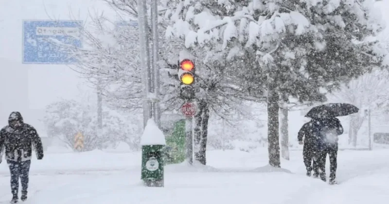 Bakanlık gün vererek uyardı! 25 ile kuvvetli kar yağışı geliyor