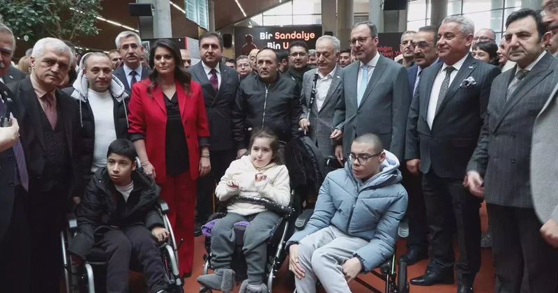 134 engelli öğrenciye akülü sandalye hediye edildi