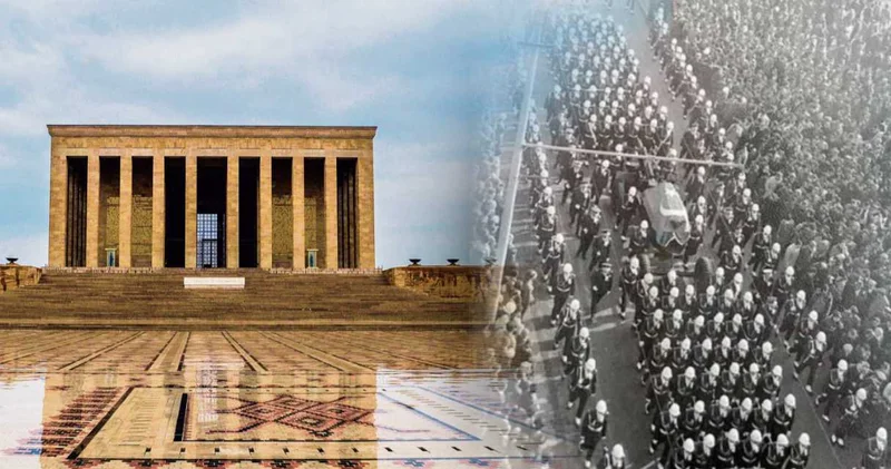 Zamanının genç subayları yeniden Anıtkabir de