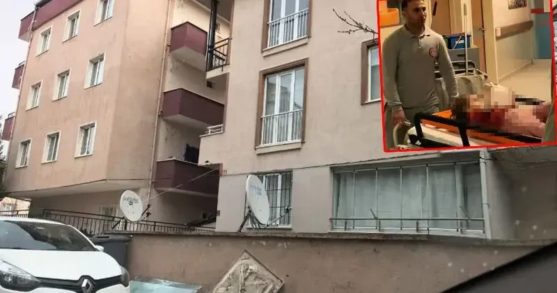 2 nci katın penceresinden düşen 2 yaşındaki Mehmet yaralandı