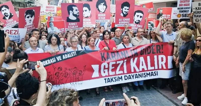 Gezi anmasına katılanlara yıllar sonra dava açıldı!