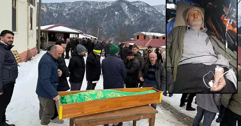 Sınır protokolüyle Gürcistan üzerinden hastaneye ulaştırılan hasta kurtarılamadı