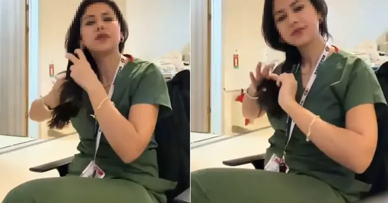 DEM Parti nin saç örme akımına katılan hemşire görevinden uzaklaştıldı