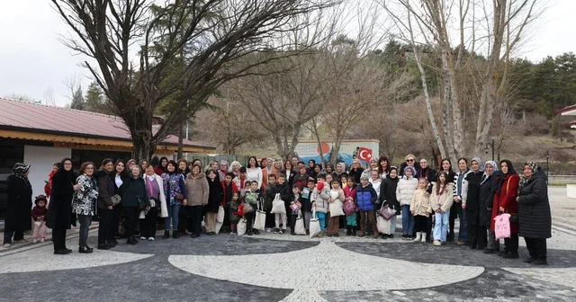 Nilüferli kadınların hediyeleri Harmancık a ulaştı Bursa Haberleri