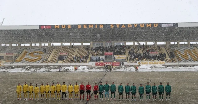 TFF 2. Lig: Muş Spor Kulübü: 1 Kırklarelispor: 0 Muş Haberleri