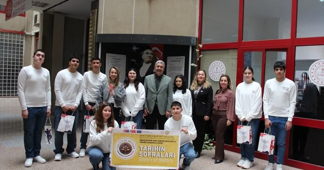 Tarihin Sofraları projesi ile staj yapacaklar Aydın Haberleri