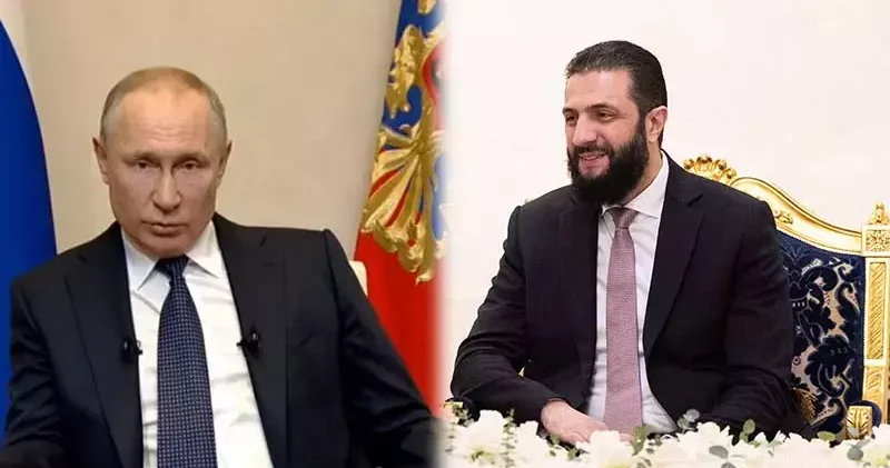 Putin Şara görüşmesi başladı