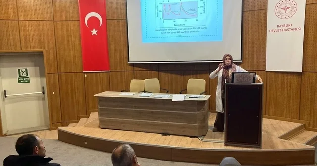 Yılın ilk diyabet okulu eğitimi yoğun katılımla gerçekleştirildi Bayburt Haberleri
