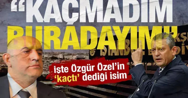 Rüşvet itirafçısı Aziz İhsan Aktaş’tan Özgür Özel’e rest: Kaçmadım buradayım
